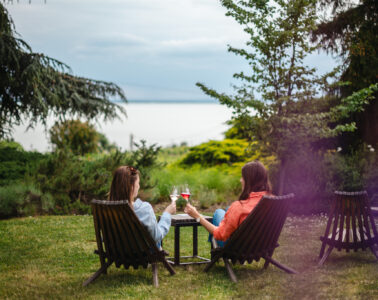 ősz a Balatonnál