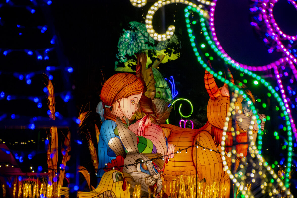 Garden of Lights 2026 A Szépség és a Szörnyeteg fénypark fénykiállítás Budapesten