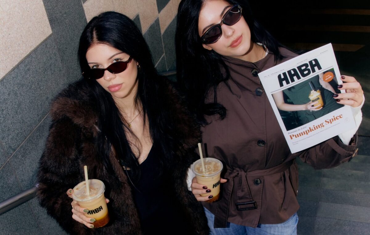 Haba Juicebar pumpkin spice latte Budapesten
